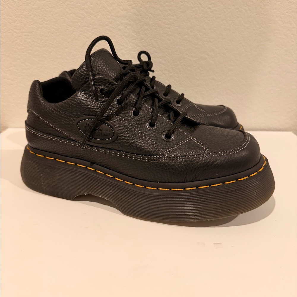 Dr Martens Buzz - Black Milled Nappa